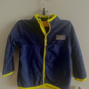 NWT Eddie Bauer size 24 months zip up SOFT FLEECE jacket
